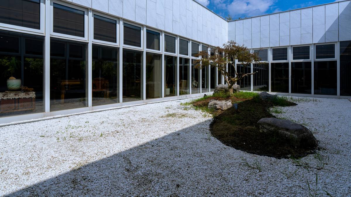Backyard dry creek bed with native plants and gravel ideas for backyard